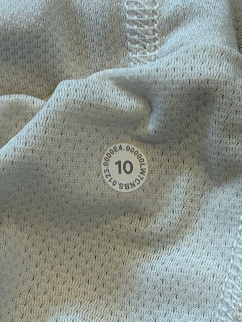 Lululemon Fast and Free High-Rise Short *Airflow In-Sense Emboss | Size 10, 2” - Picture 8 of 8